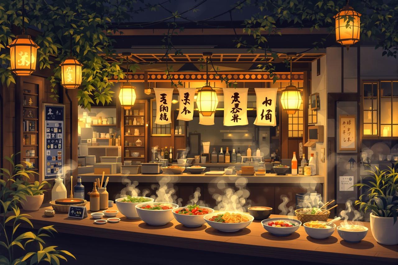 深夜小食堂 - 西红柿短剧作品